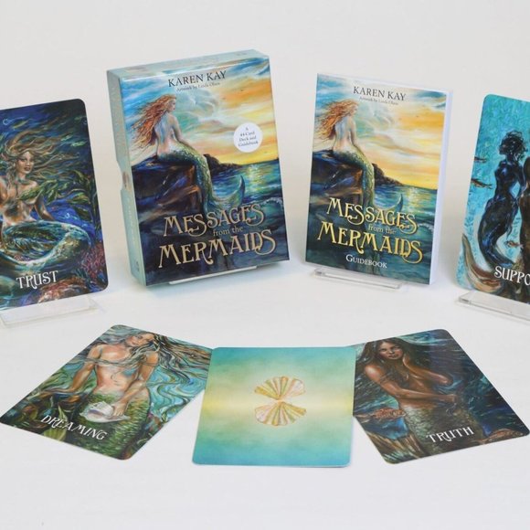 Messages from the Mermaids 44-Card Deck Guidebook New Authentic Oracle Tarot - Picture 4 of 4